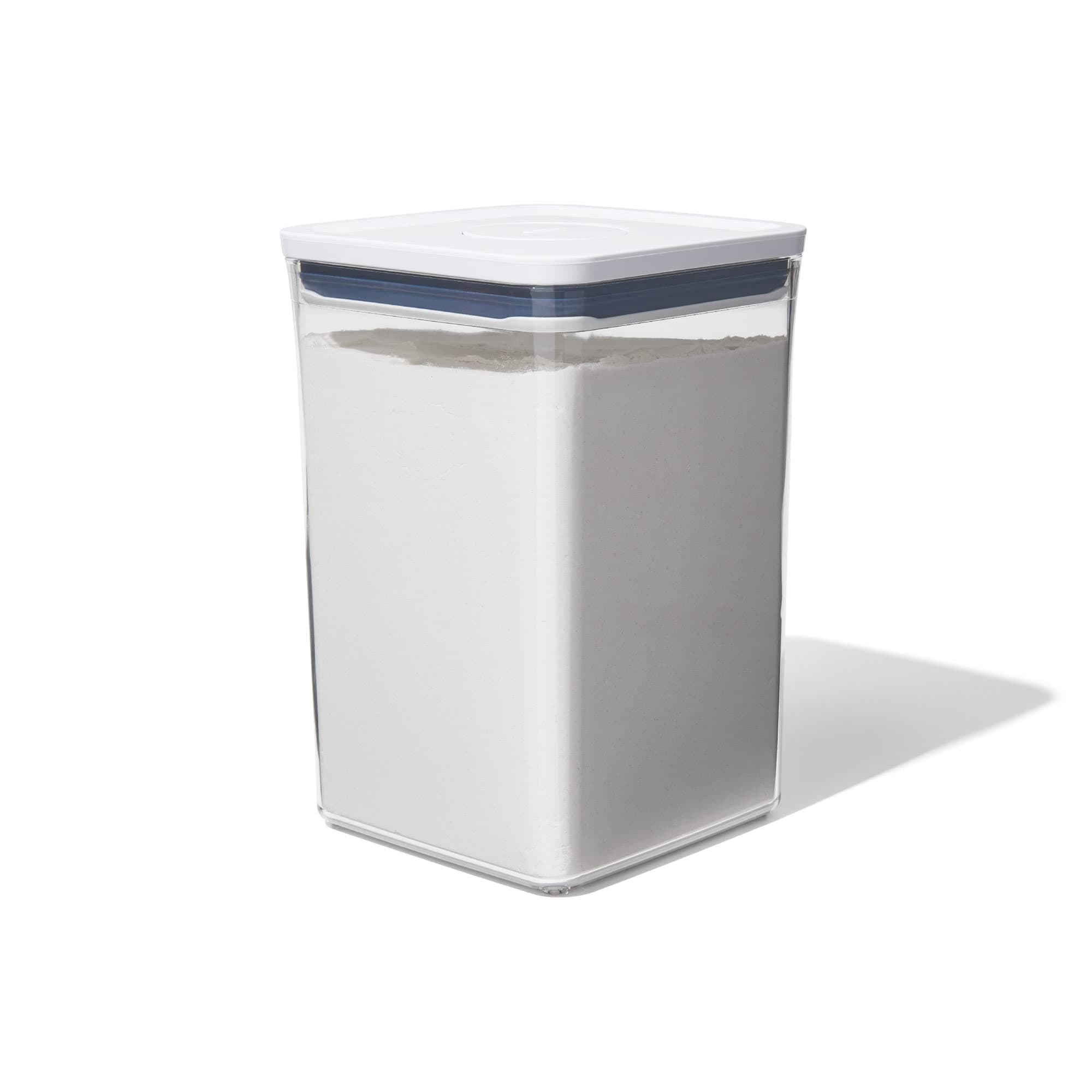 Good Grips POP Container - Big Square Medium 4.2 Litre, White