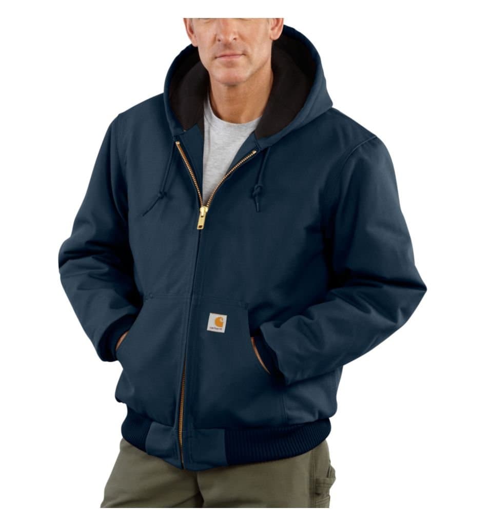 Carhartt Men's Quilted Flannel-Lined Duck Active Jacket