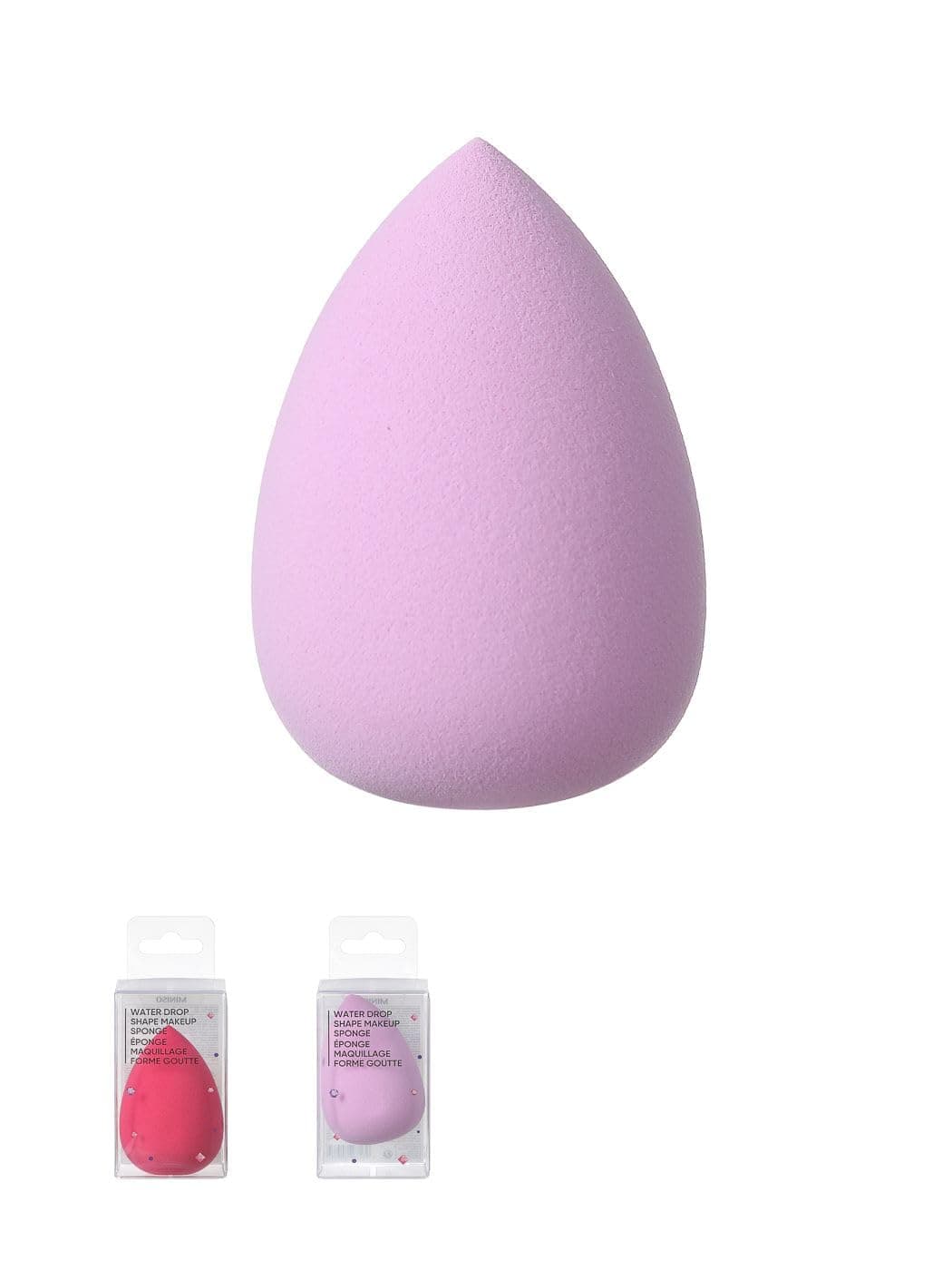 MINISO Soft Skin-Friendly Water Drop Shape Makeup Sponge - Assorted, 1 Piece