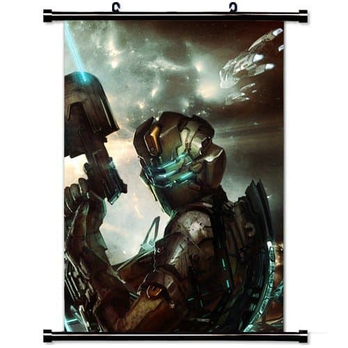 Modern style Home Decor Custom Poster with Dead Space Isaac Clarke Game Costume Cutter Space Abstract Wall Scroll Poster Fabric Painting 23.6 X 35.4 Inch (60cm X 90 cm)