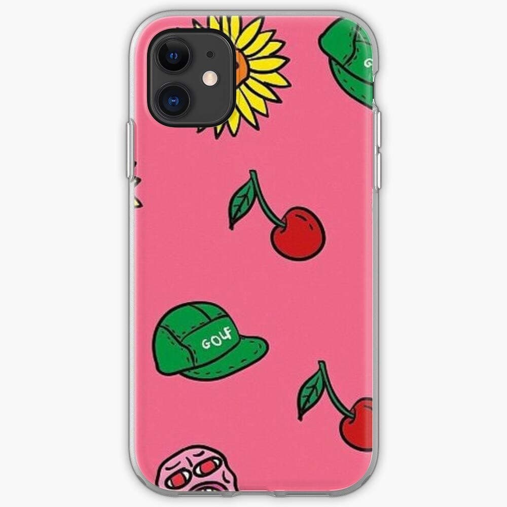 Bomb Golf Tyler Creator Odd Pink Cherry Future - Phone Case for iPhone 11, iPhone 11 Pro, iPhone XR, iPhone 7/8 / SE 2020… Samsung Galaxy