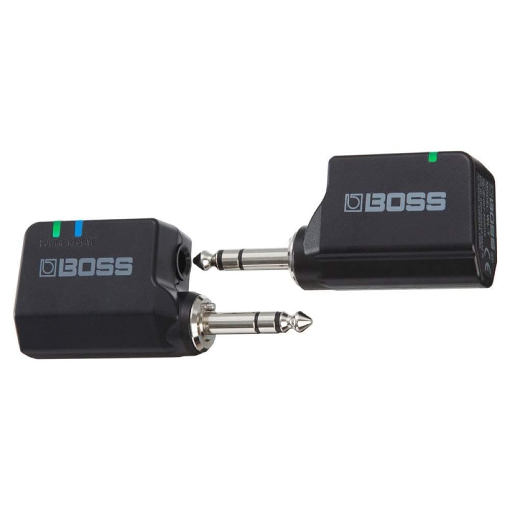 BOSS Wl - 20 Compact Wireless Instrument System, Plug and Play Wireless Systems for Guitar, Bass, And Other Electronic Instruments, Built - In Cable Tone Simulation