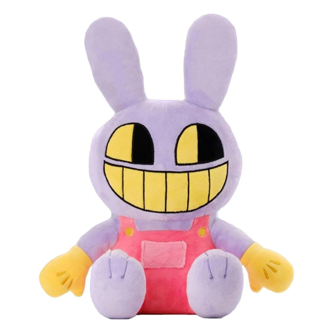 TechMax Solution Circus Rabbit Plush Toy Stuffed Plushie Doll Toys Collectible Gifts for Kids Fans Adults Birthday
