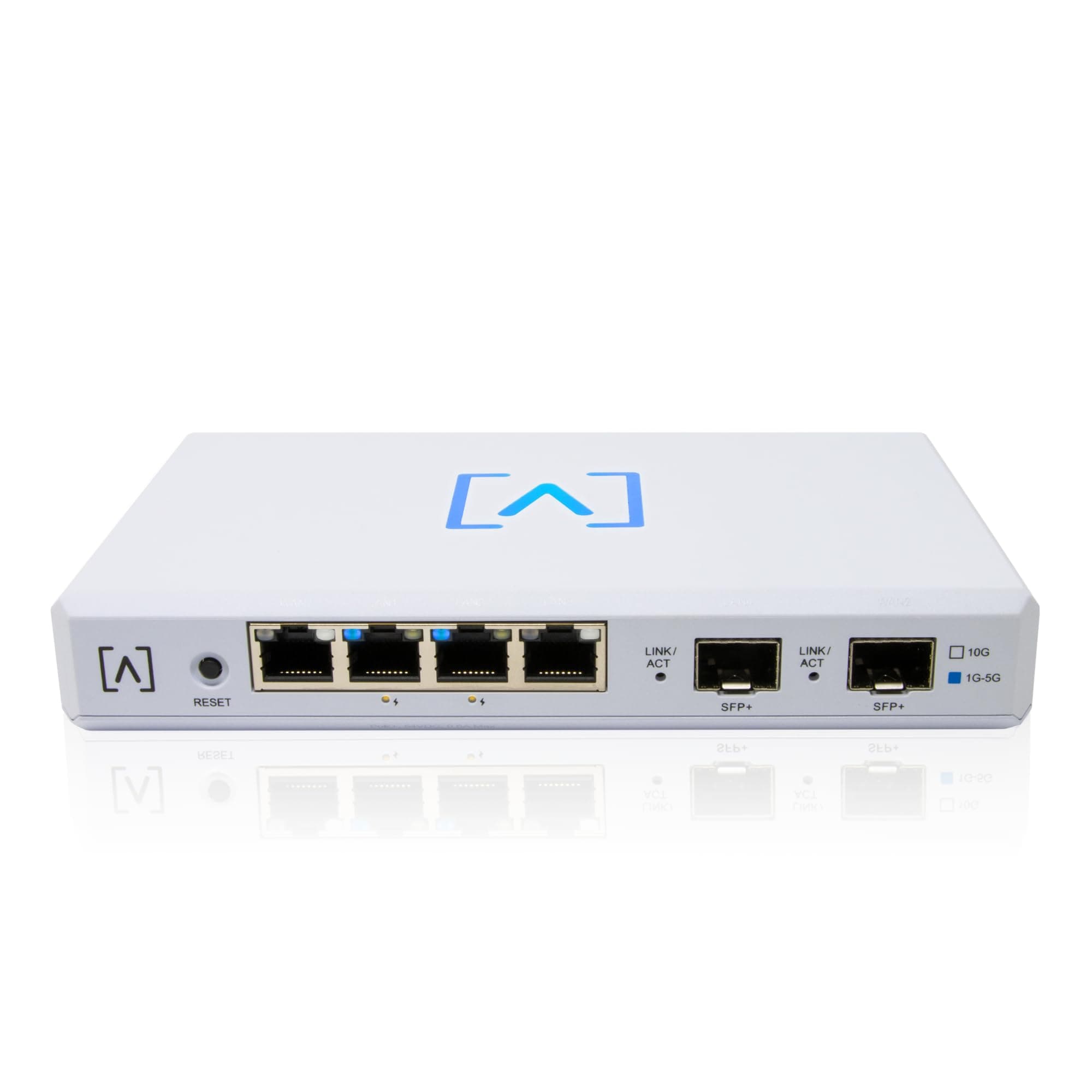 Alta Labs Route10 High-Performance Qualcomm Quad-Core Hardware-Accelerated 10 Gbps VPN Router | 2 10 Gbps SFP+ and 4 2.5 Gbps Ports | Real-Time Stats | 40W PoE+ to Power Alta Labs WiFi Access Points