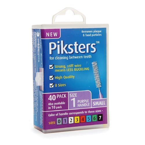 Piksters Interdental Brushes, Size 1 40 ea
