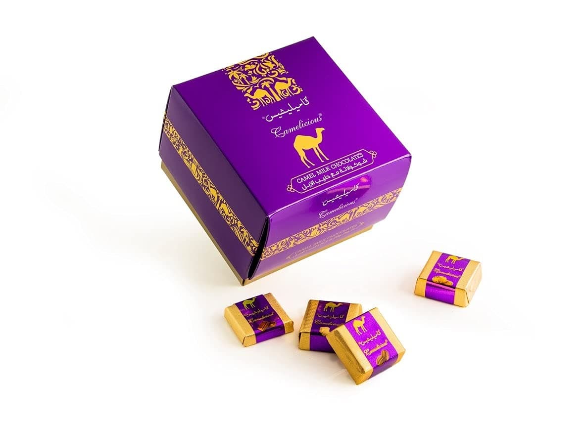 Camelicious Camel Milk Chocolate Box 250 gm