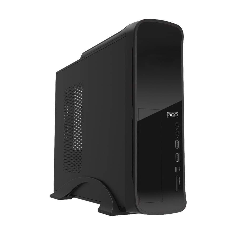 3GO Yari Computer Box MicroATX Slim 2XUSB3.0 FA500W 3GO