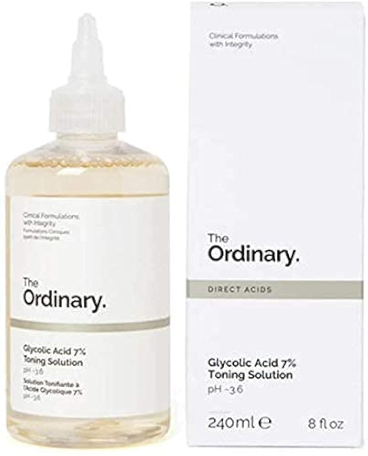 The Ordinary Glycolic Acid 7% Toning Solution PH-3.6 8oz / 240ml