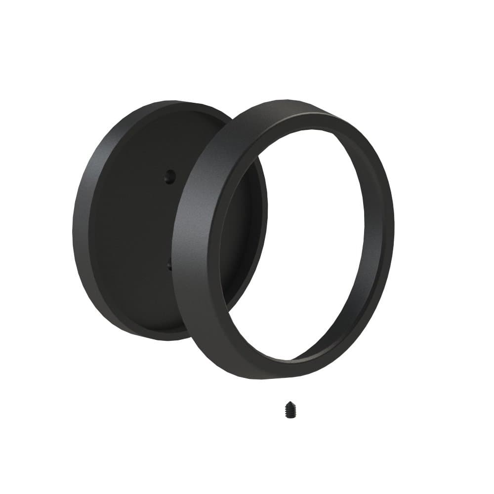 Lower Fairing Door System, Challenge Coin Dock (Black), Compatible with Harley FLH models - 11475