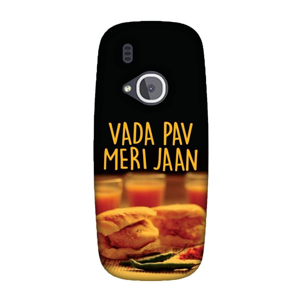 AMZER Slim Fit Handcrafted Designer Printed Snap On Hard Shell Case Back Cover for Nokia 3310 - Vada Pav Meri Japan HD Color, Ultra Light Back Case