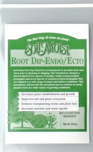Soil Moist Endo/Ecto Root Dip for Trees and Shrubs - 3oz Bag Treats up to 300 Seedlings