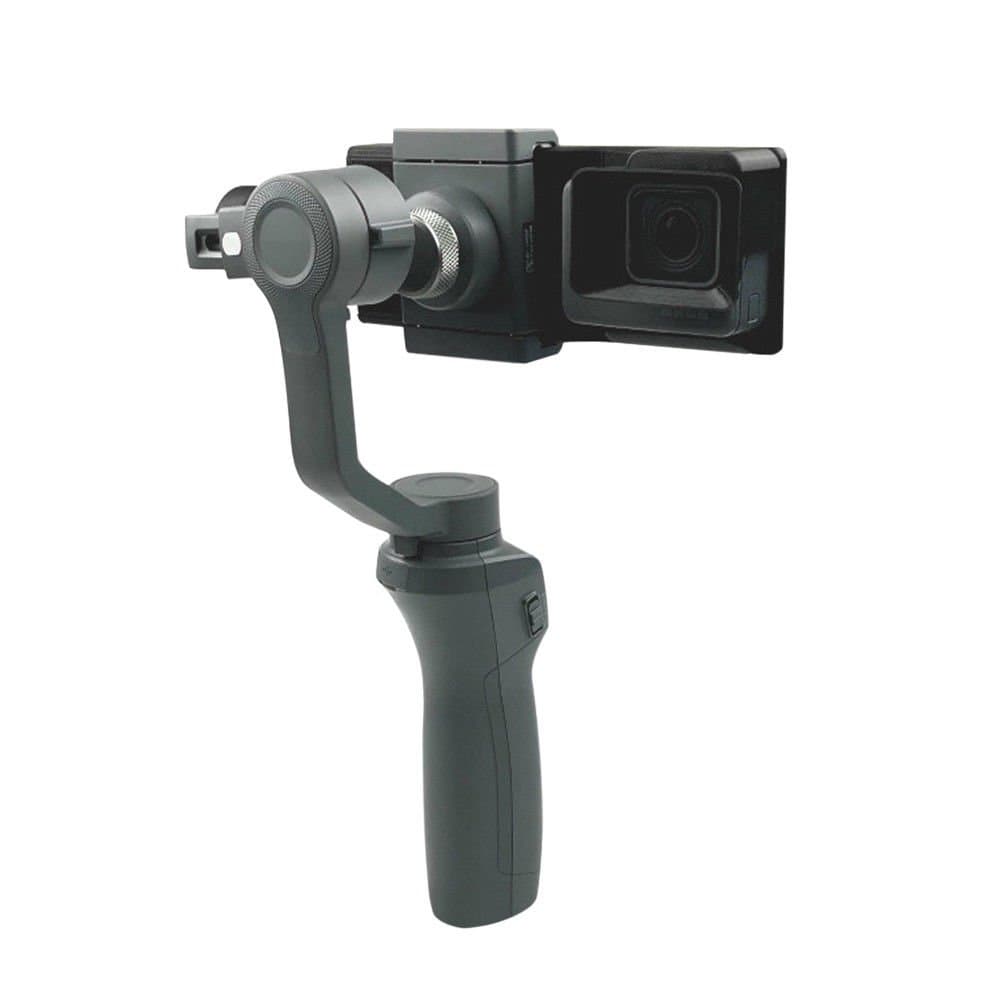Fuyingda Mount Holder Adapter for DJI OSMO Mobile 1/2 Handheld Gimbal, Replacement Mount Plate Stand Holder Adapter Connects GoPro Hero 5/6 Camera