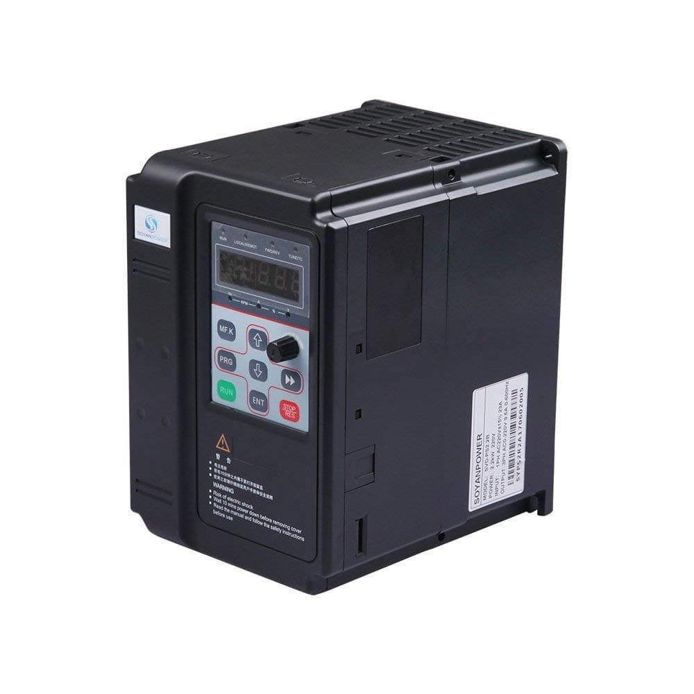 GENORTH SVD-PS Series High Performance VFD Inverter Variable Frequency Drive 3HP 2.2KW 9.6A for Motor Speed Control (2.2KW)