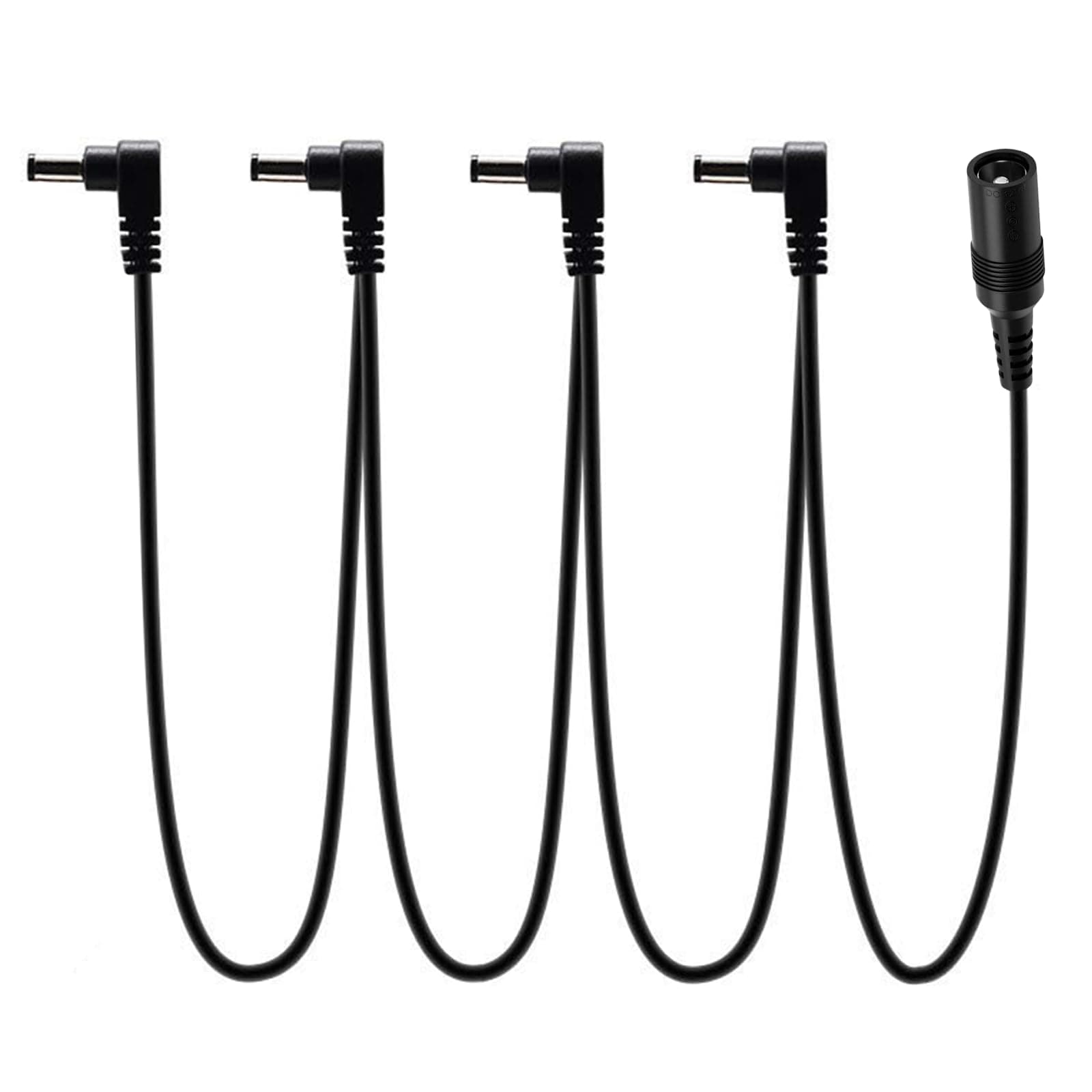 Security-01 Guitar Pedal 9V Power Supply Splitter Cable, 4 Way Daisy Chain Cable, for Guitar Effects