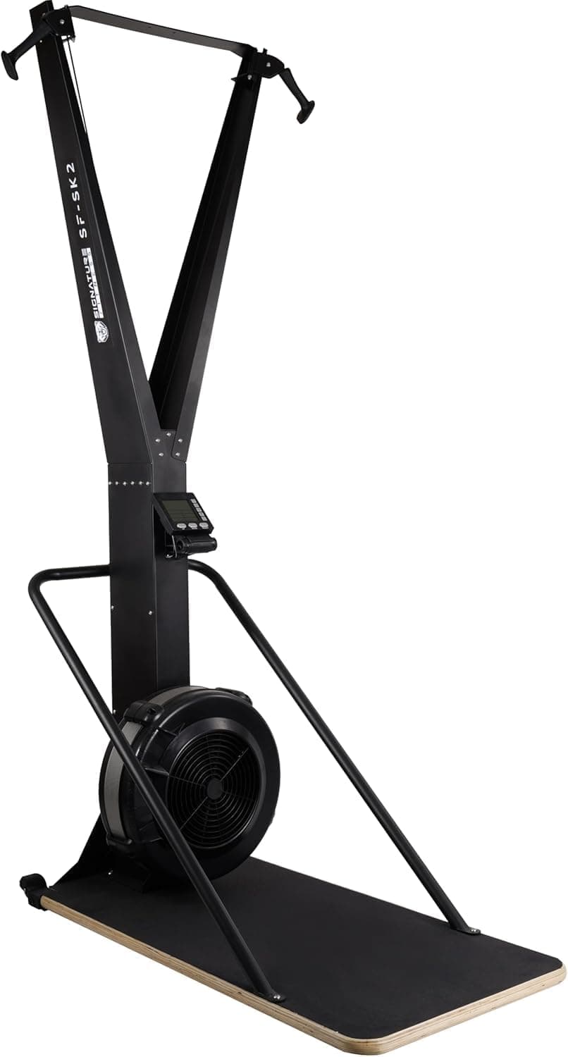 Ski Machine, Wind Resistance Machine, Skiing Machine with LCD Display, Home Gym Strength Training Equipment