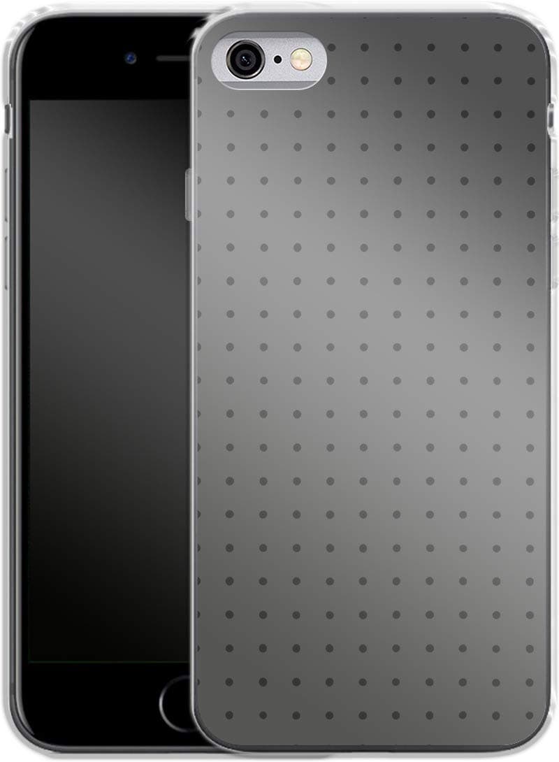 caseable GmbHSmartphone Silicone Mobile Phone Case Dot Grid Grey Apple iPhone 6