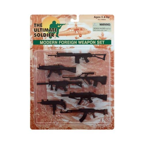 Ultimate Soldier Modern Foreign Weapons Set for 12" Action Figures