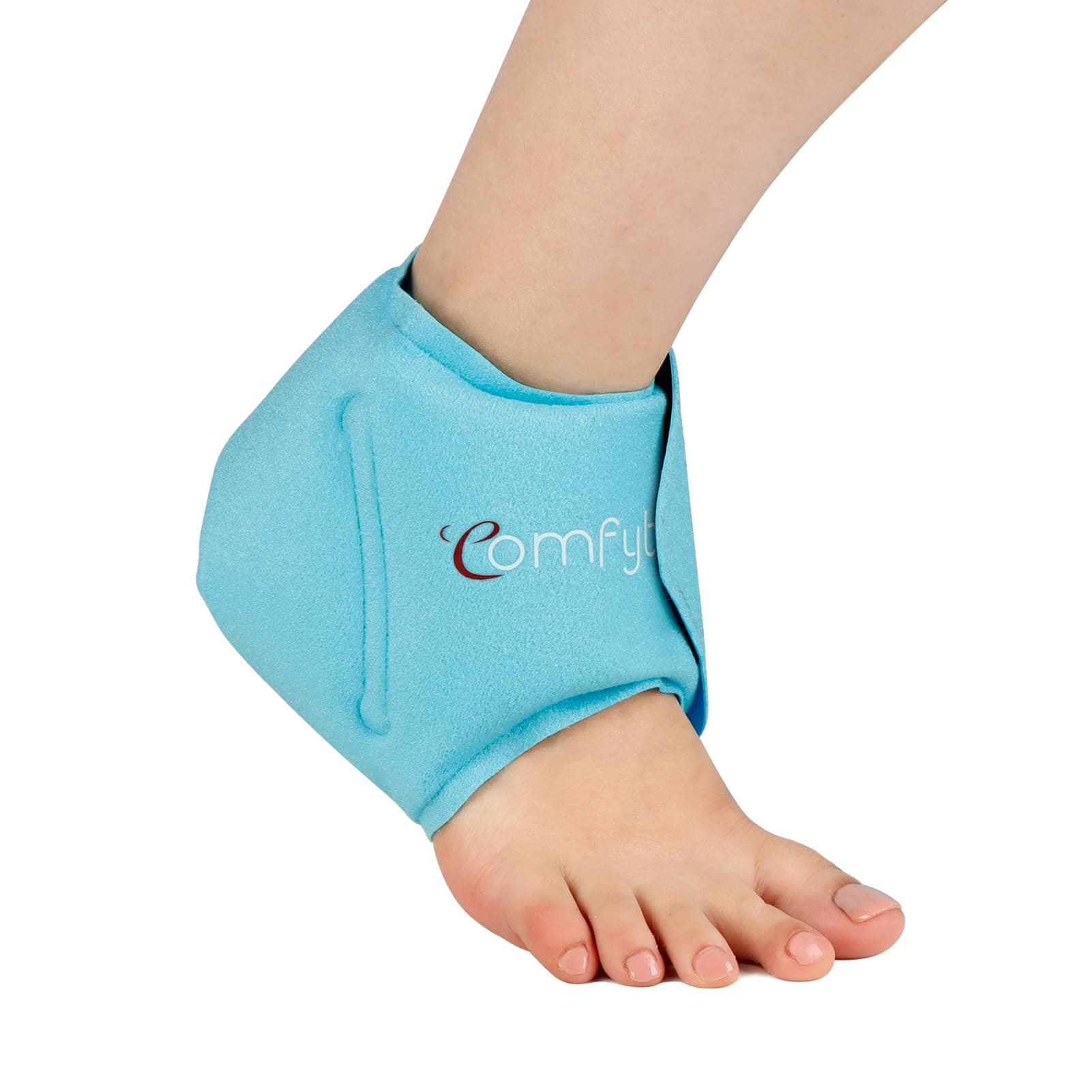 Comfytemp Icing Ankle Supporter, Different from Ice Bag, Ice Gel Pack, Water Leak Prevention, Freezing/Microwave Heating, Cold and Hot Use, Ankle Fixing Supporter, Icing Bag, Instead of Ice Sacks