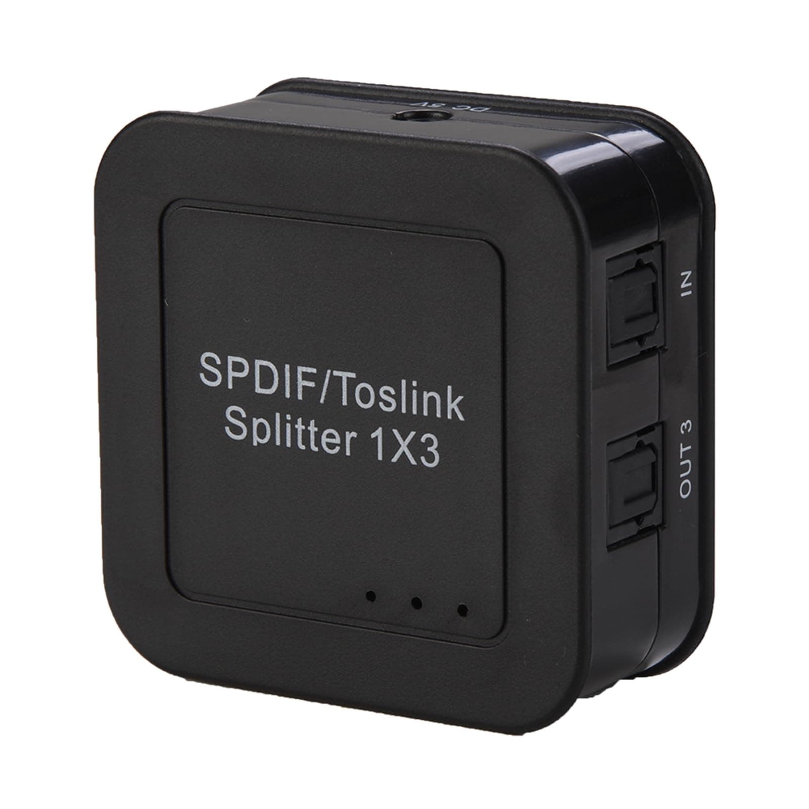 Docooler 1×3 Optical Splitter Supports LPCM2.0/DOLBY-AC3 Audio Formats Output Distance up to 40m