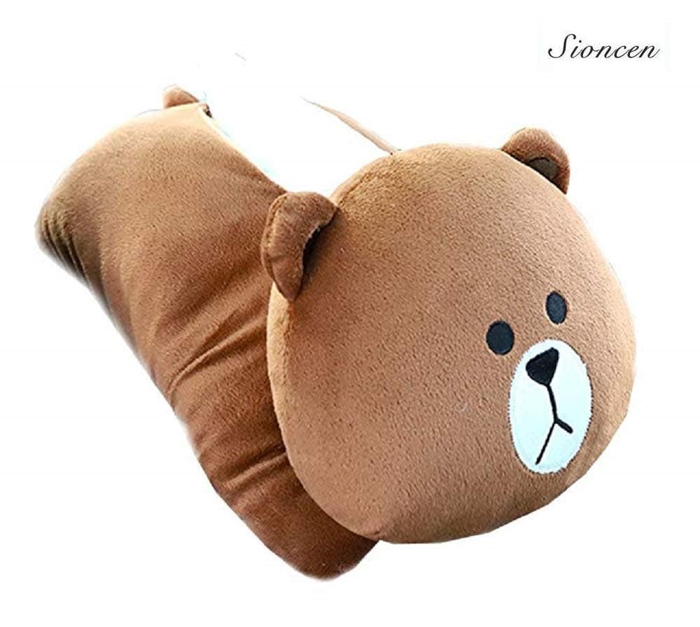 SIONCEN Creative PIPI Monkey Tissue Box Tissue Holder,Cute Toy Cartoon Animal Tissue Paper Holder Case for Car Home Bathroom Kitchen Office (Brown Bear)