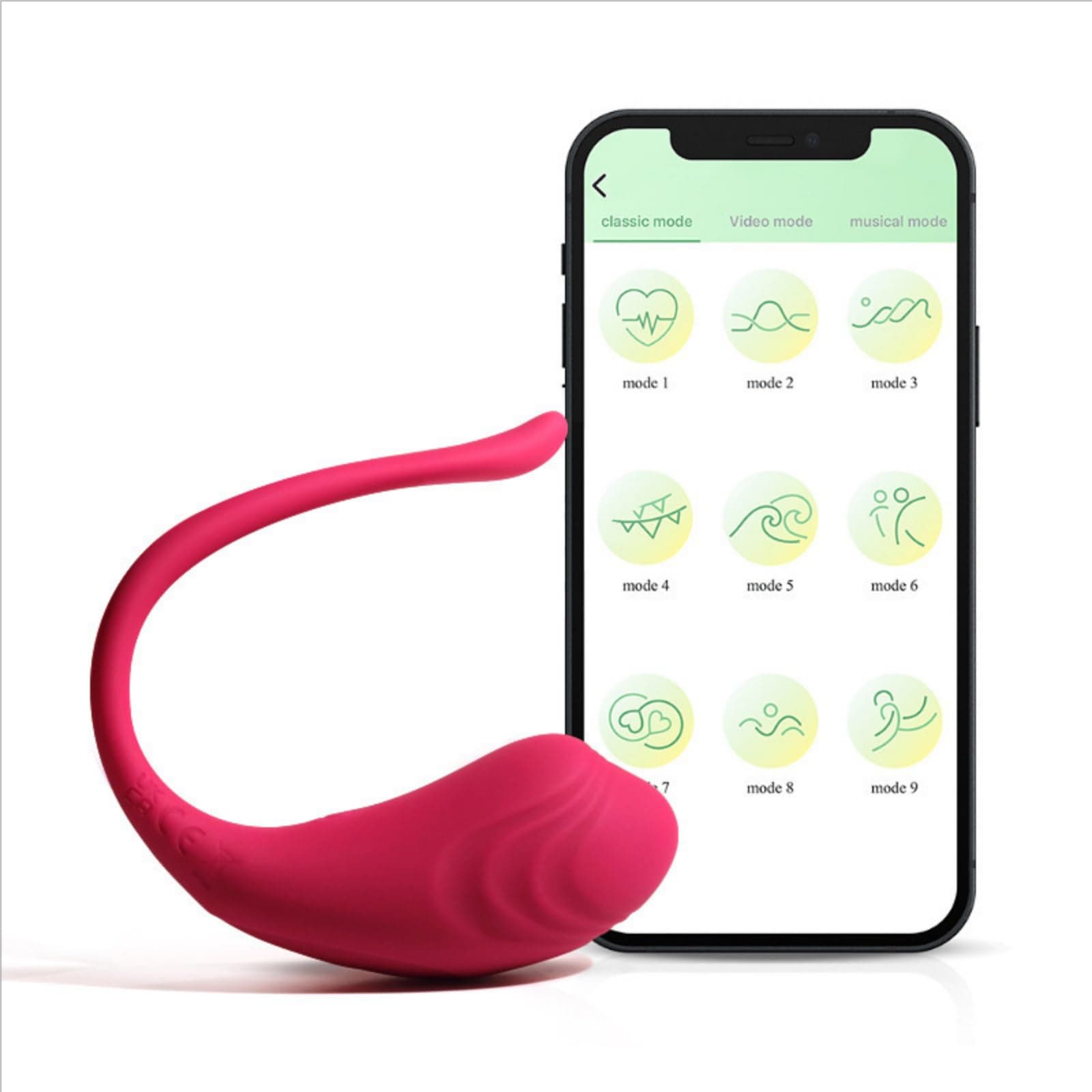 Smart App Remote Bluetooth Controlled Pelvic Floor Trainer
