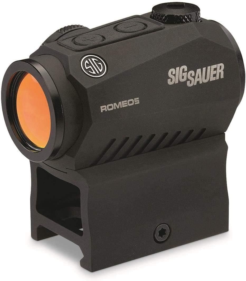 Sig Sauer Romeo 5 1x20mm 2 MOA Red Dot Sight W/ High Mount