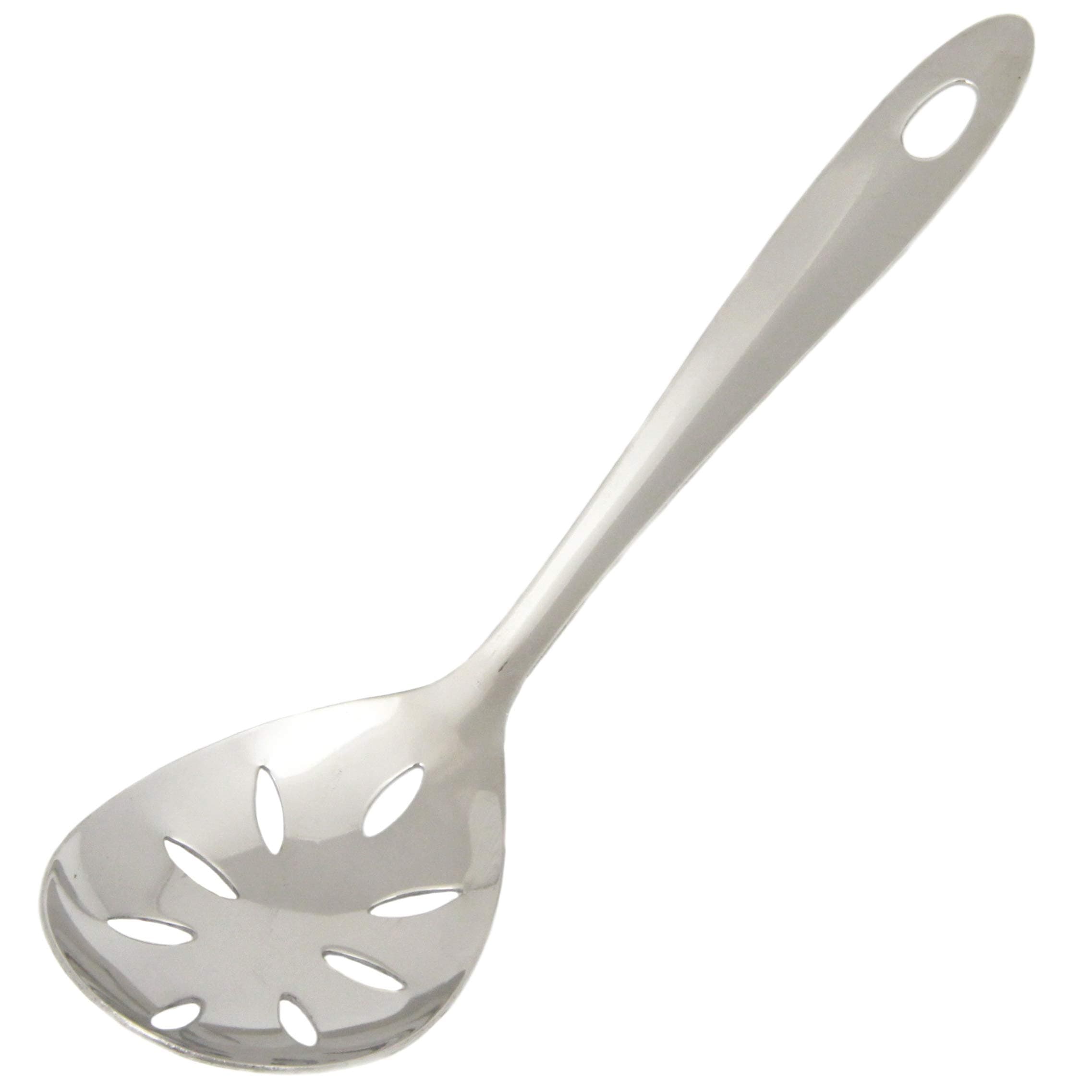 Chef Craft Serving Slotted Spoon, Silver