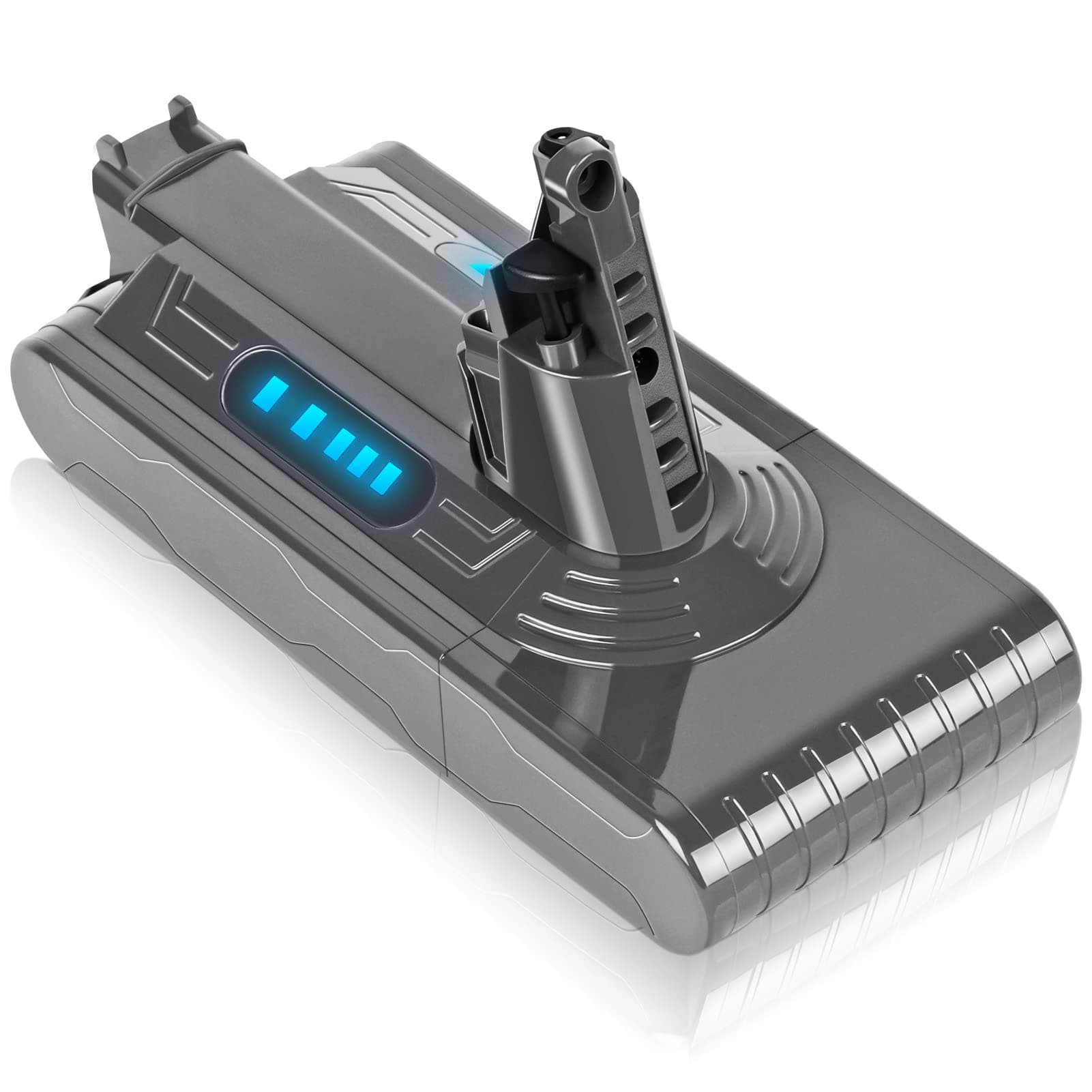 【5.0Ah High Capacity】 TenHutt 25.2V 5.0Ah Replace Battery for Dyson V10 Battery Animal V10 Absolute V10 Motorhead V10 Fluffy Cordless Vacuum Cleaner Lithium Battery(NOT for SV10/Slim)