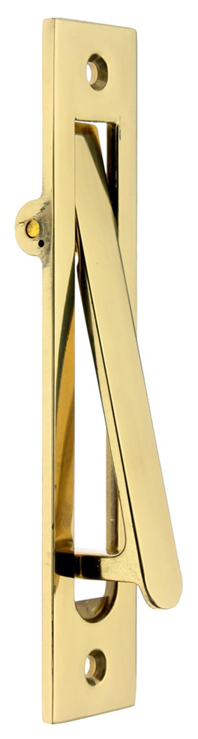 idh by St. Simons 14010-003 Professional Grade Quality Solid 6-1/4" Edge Pull, Polished Brass