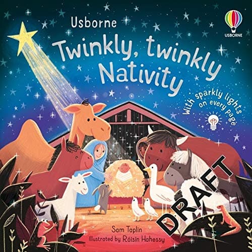 Usborne The Twinkly Twinkly Nativity Book