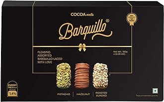 Assorted Premium Chocolate Gift Pack Box - 16 Pcs (320 gm) | Roasted Almonds, Hazelnut and Pistachio imported | Dubai couverture taste | Festive Gift Pack Celebration