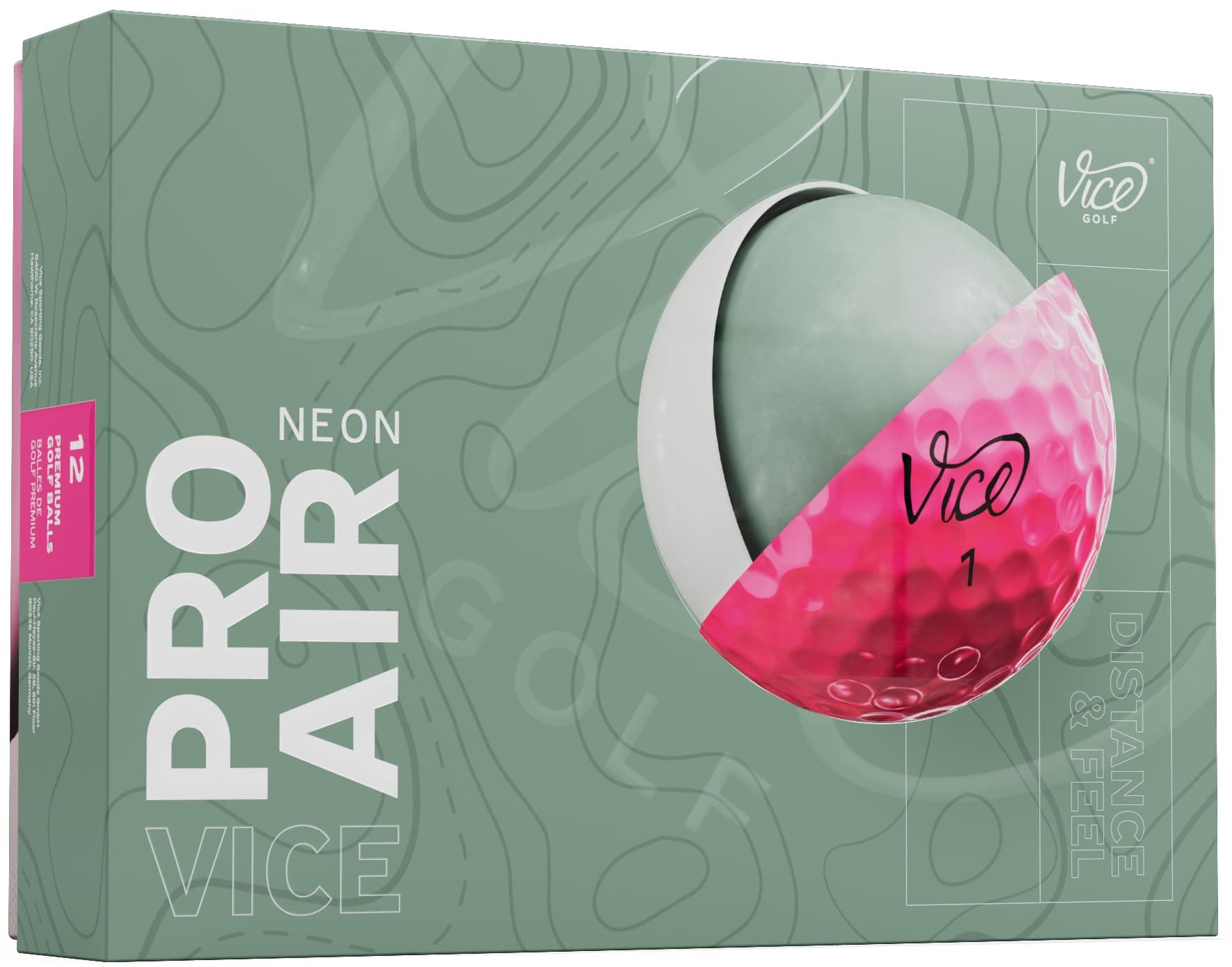 Vice Pro Air Golf Balls (2024 Model)