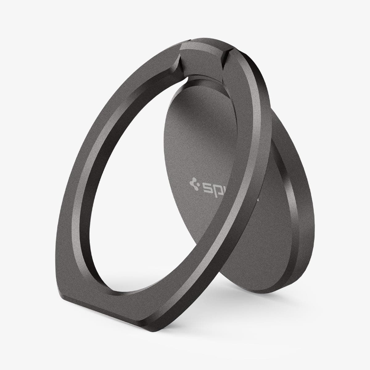 Style Ring 360 Cell Phone Ring/Phone Grip/Stand/Holder for all Phones and Tablets compatible with Magnetic Car Mount - Gun Metal