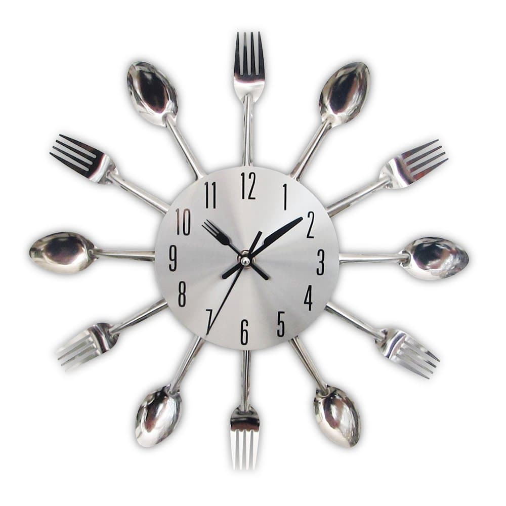 Kitchen Spoon Fork Wall Clock