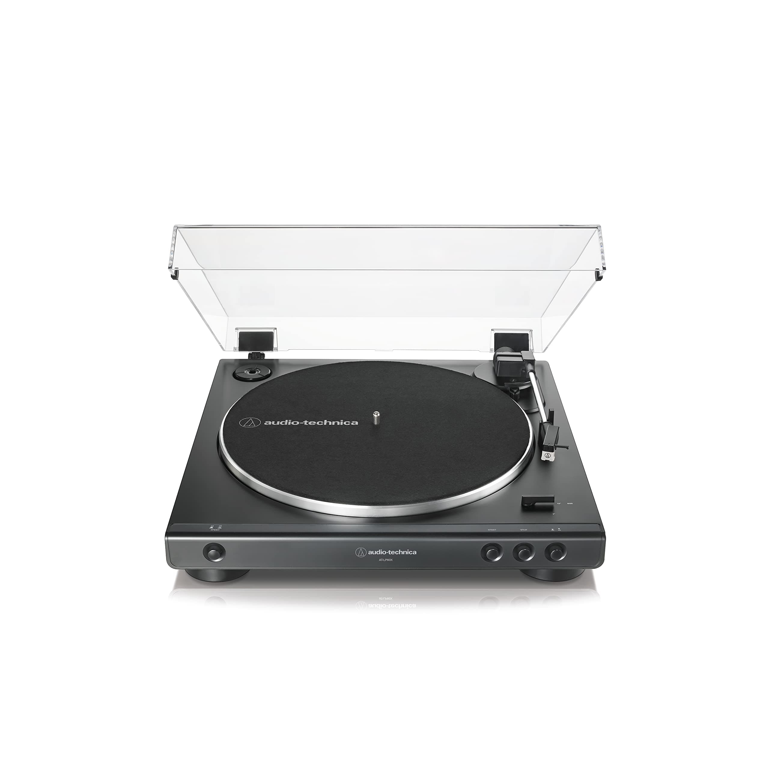 Audio-Technica LP60X Fully Automatic Belt-drive Stereo Turntable Black