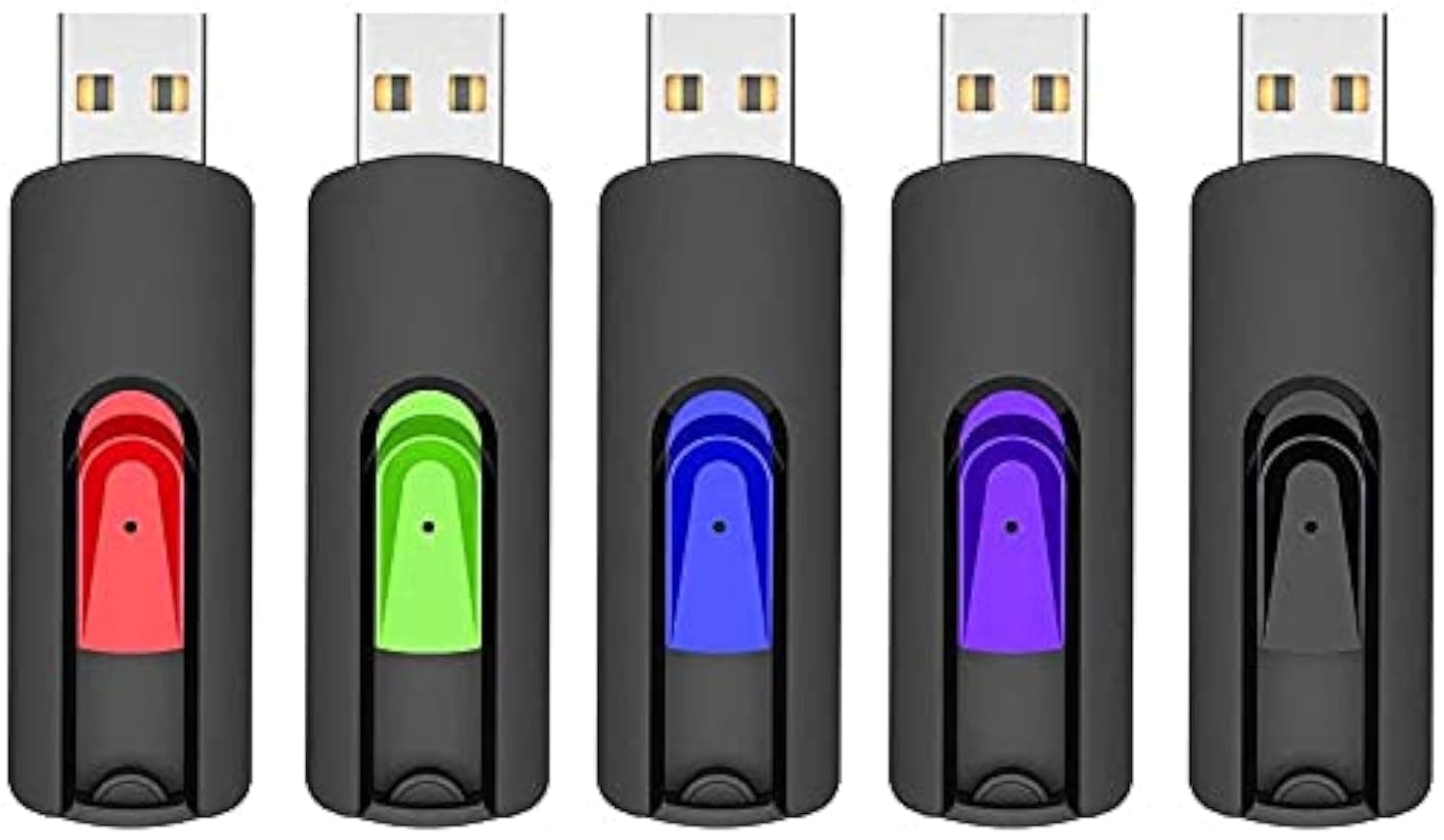 64GB 5 Pack USB Flash Drive