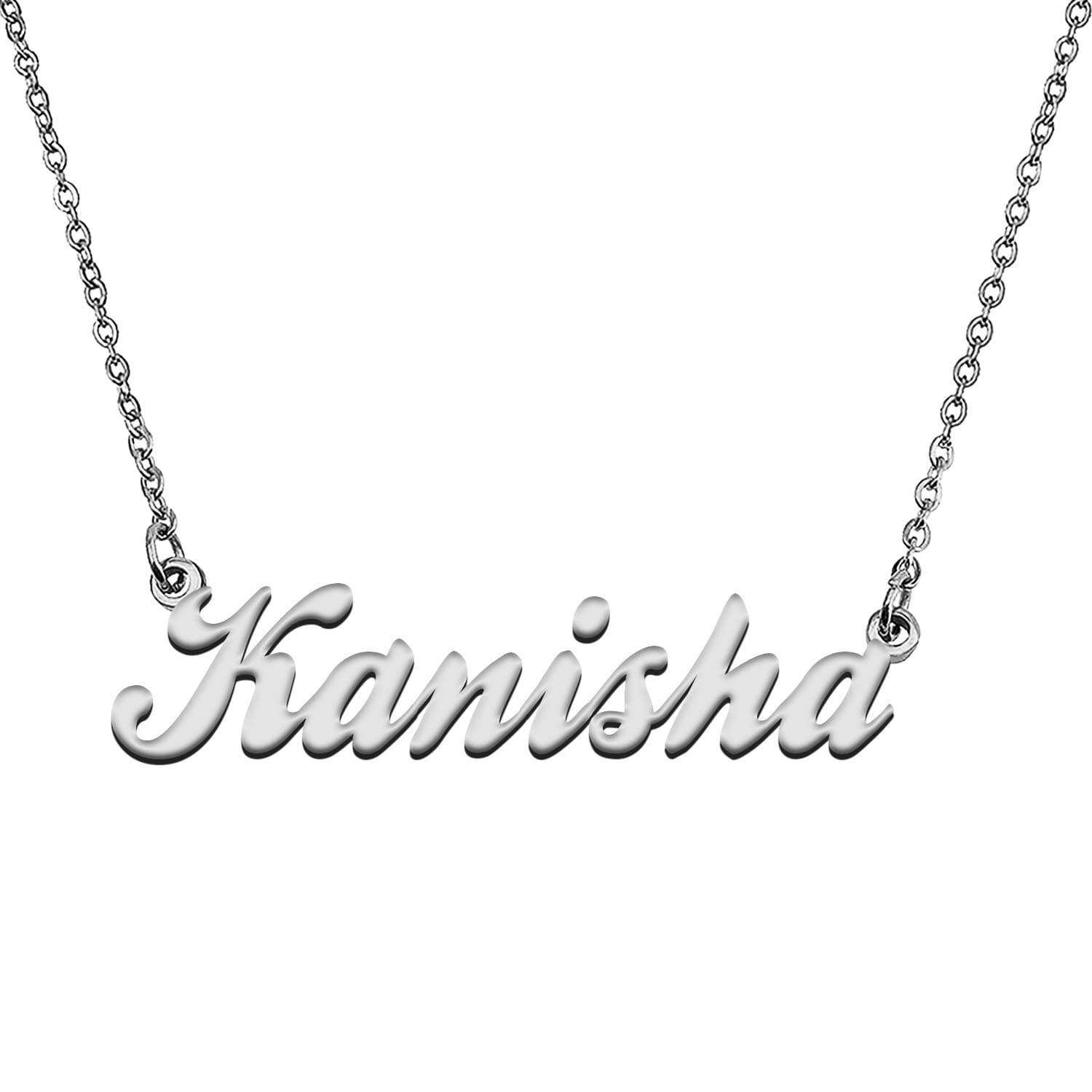 Custom Made Friendship Tiny Letter Name Necklace for Her