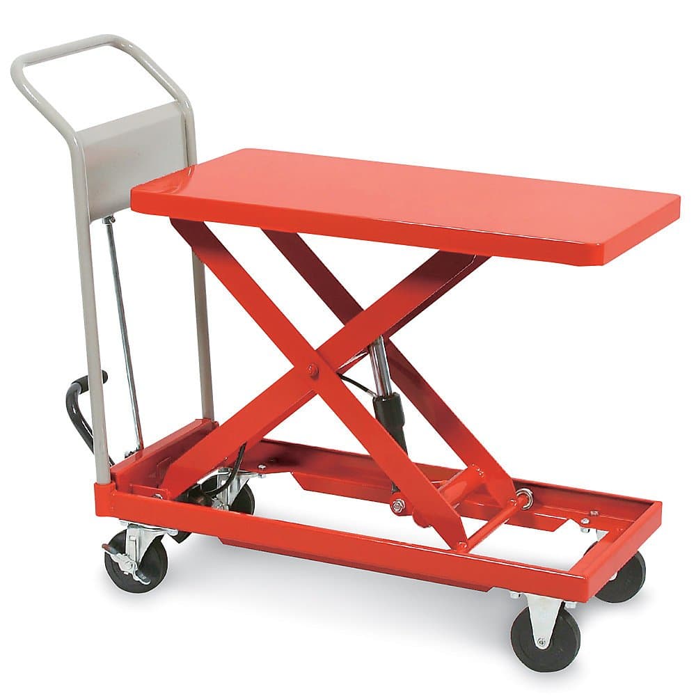 Hamaco Mobile Lift Table - 19.7"Wx23.6"D Platform - 14.4-41.7" Lift Height