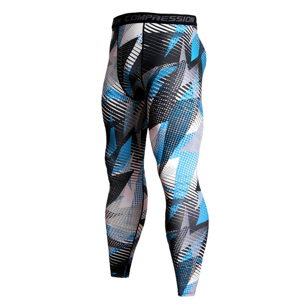 Men's Compression Pants Athletic Leggings Quick Dry Cool Compression Fit Tights Leggings Gym Running Baselayer Tights