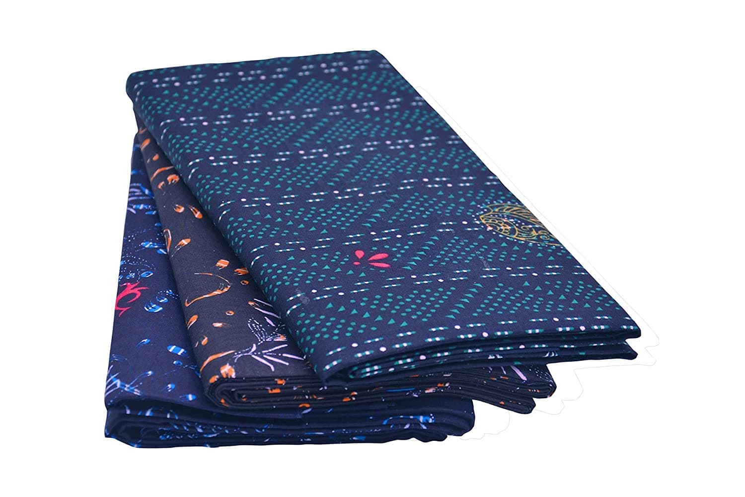Men's cotton printed Lungi, 3 piece combo pack
