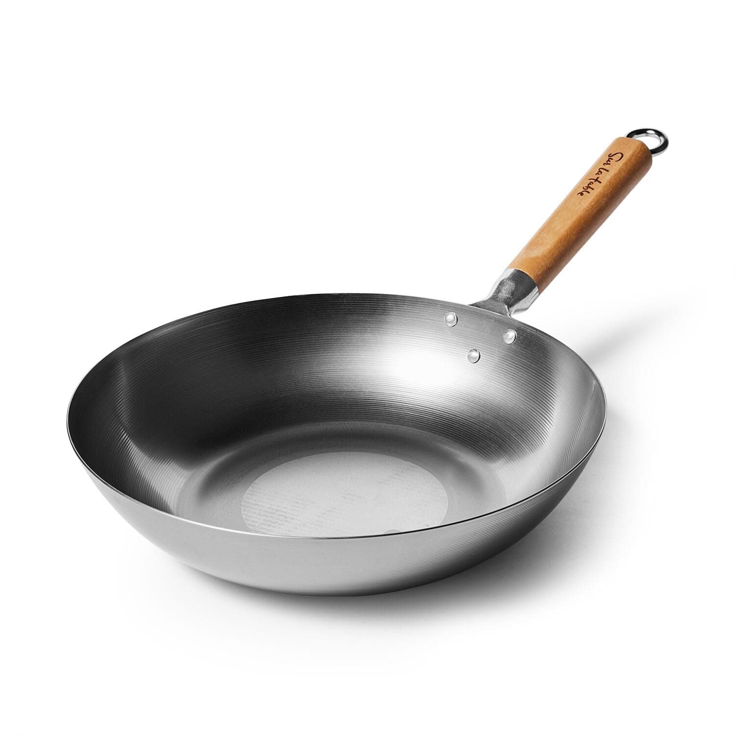 Sur La TableCarbon Steel Wok, Gray