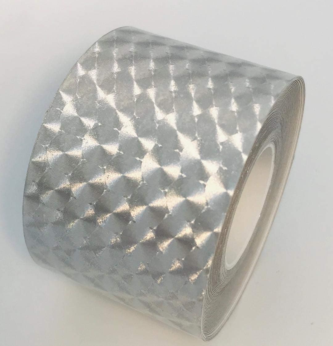 Engine Turn Tape (Silver, Small 1/4 inch x 50 ft)