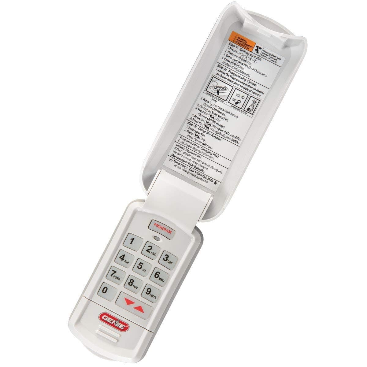 Genie Wireless Keyless Keypad, with Intellicode Security Technology, for Genie Garage Door Openers, GK-R (Limited Edition)