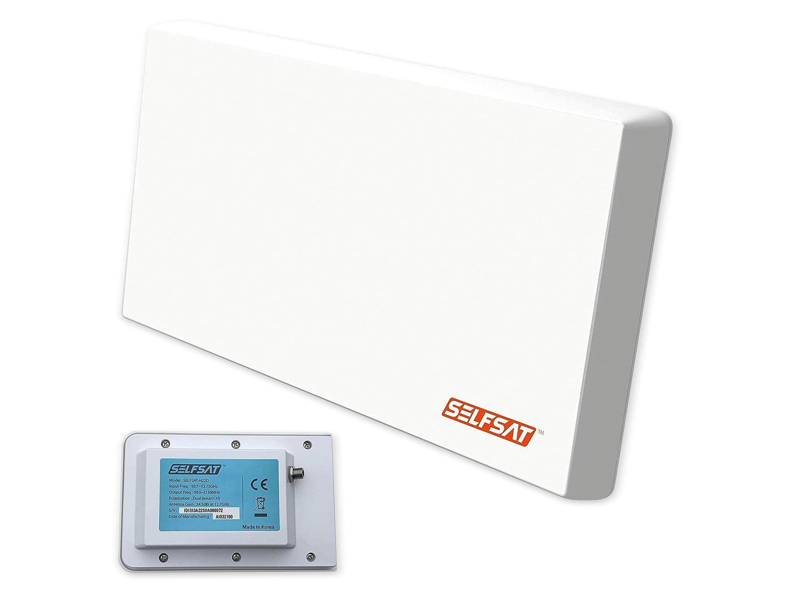 Selfsat H22D + UHD 4 K Single with Multifunctional Mount