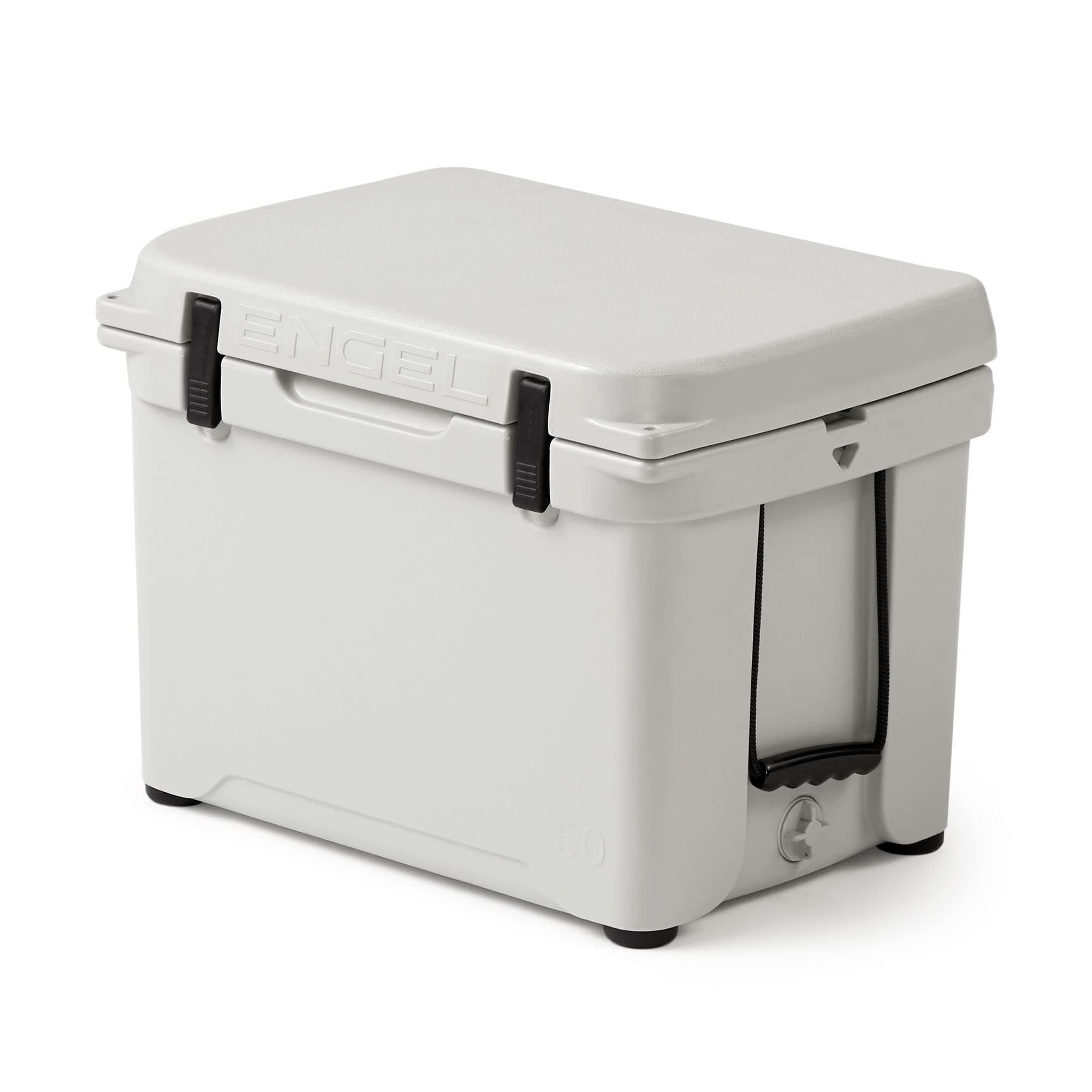 Engel Coolers ENG50 Cooler | 60 Can High Performance Durable Seamless Rotationally Molded Ice Box for Camping, Hunting, and Fishing
