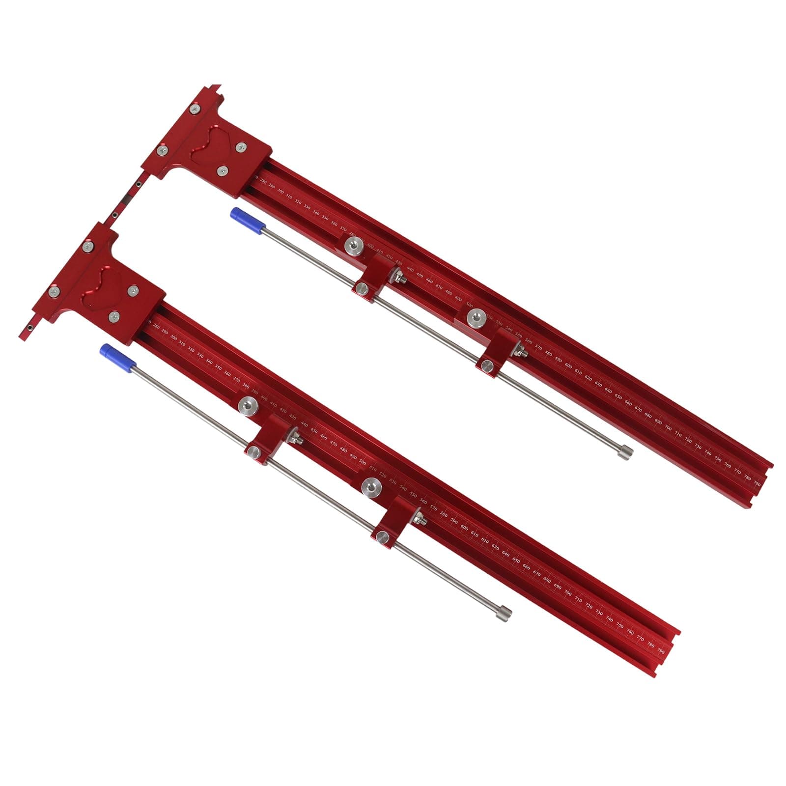 Parallel Guide for Track Saw Power Circular Saw Track Saw Guide System Parallel Sliding Guide Rail Connector Auxiliary Accessories Repeatable Rip Cuts Metric Inch for Woodworking Workbench