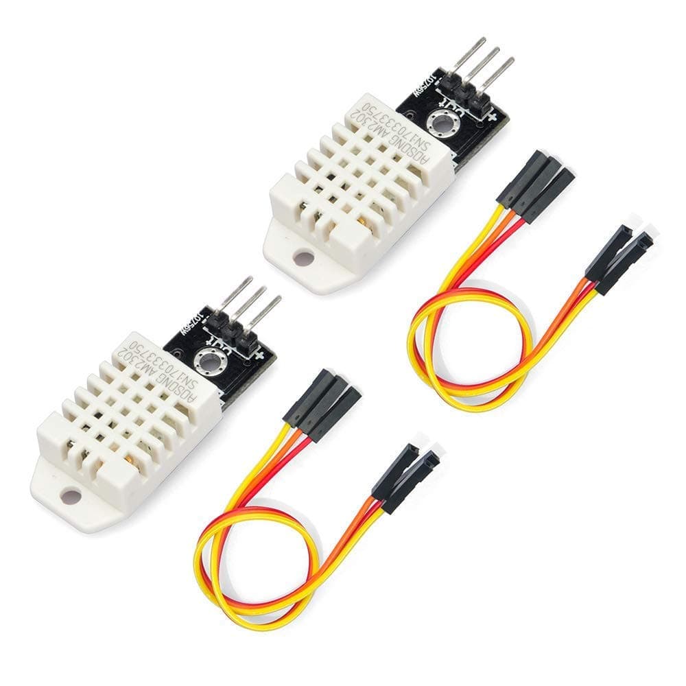 OSOYOO 2PCS DHT22 Digital Humidity Temperature Sensor Module DHT22/AM2302 Measurement Replace SHT11 SHT15 for Arduino Raspberry Pi