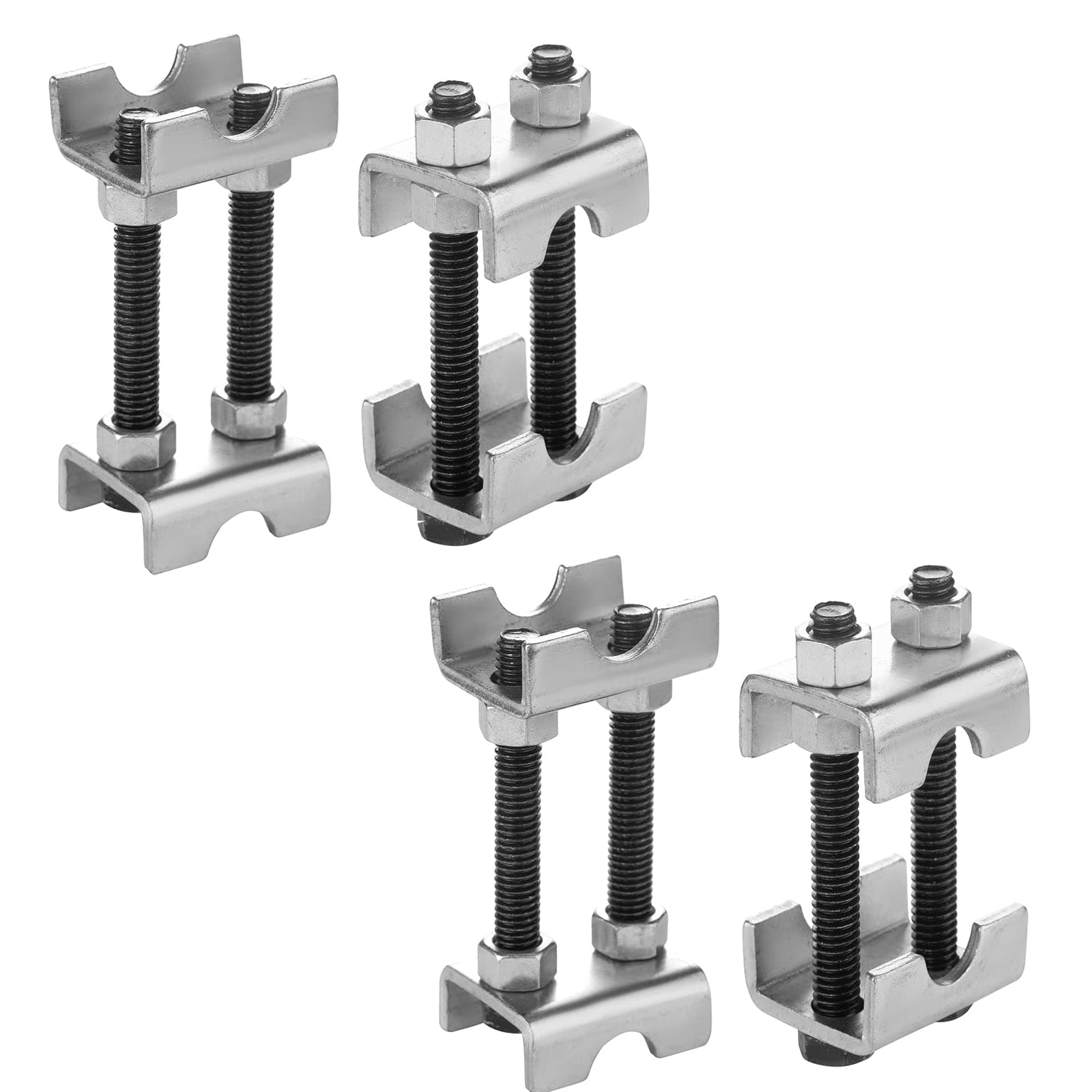4 Pack Coil Spacers,2-Way Adjustable Lift Or Lower Spring Spacer Coil Spring Compressor 1” to 2” Lift or Lowering Height