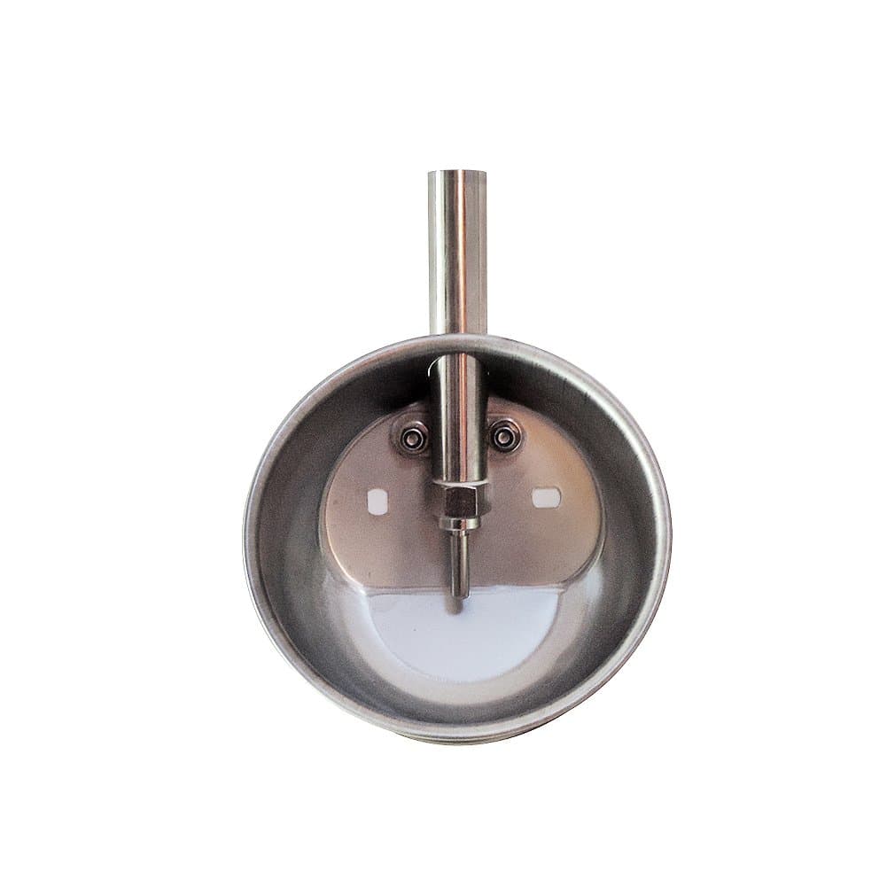 Automatic Pig Waterer System Stainless Steel,Automatic Waterer Water Bowl for Pig Hog Farm Animal Drinking Water Trough (Extra Large)