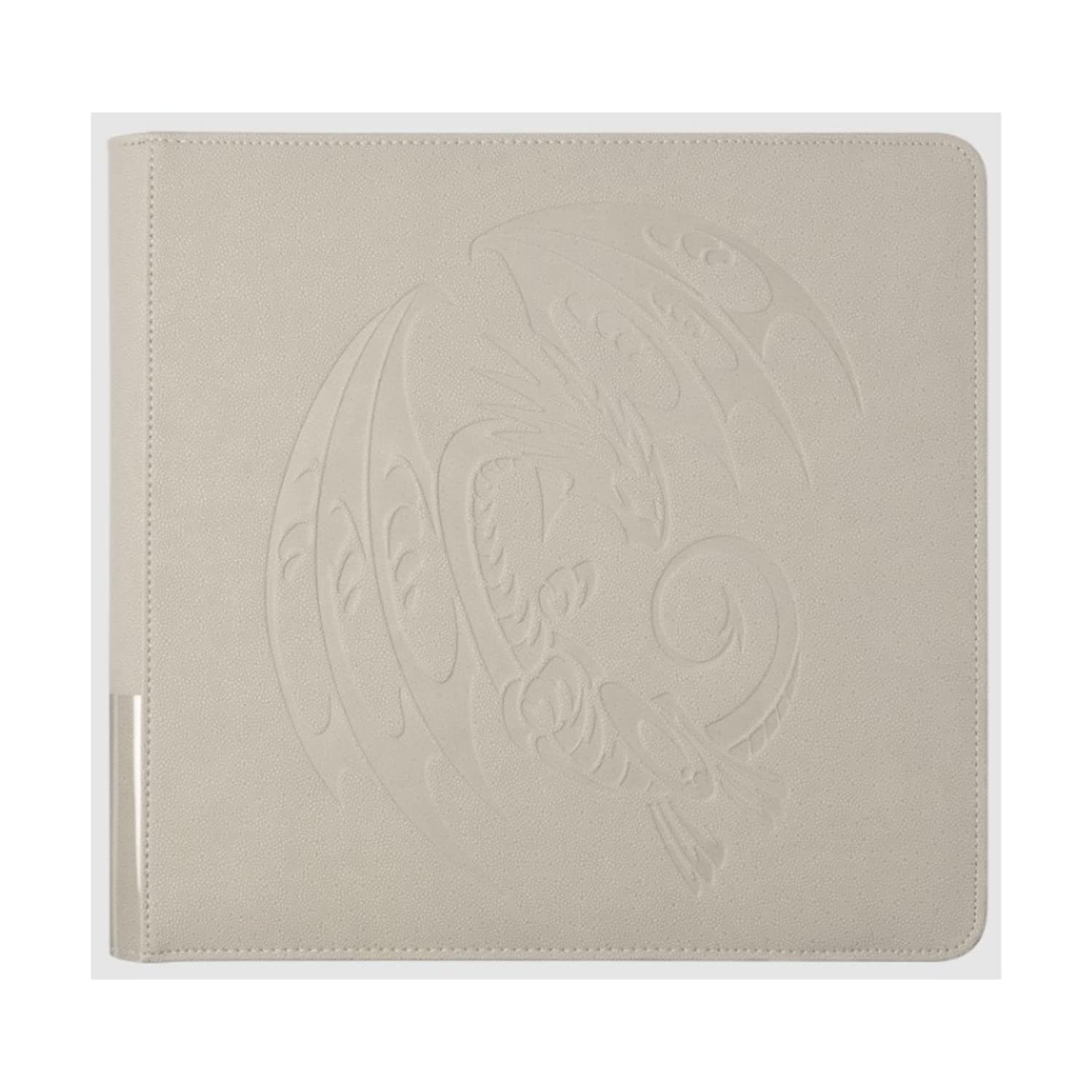 Dragon Shield Card Codex – Card Codex Portfolio 576: Ashen White - MTG Card Sleeves are Smooth & Tough - Compatible with Pokemon & Magic The Gathering Cards